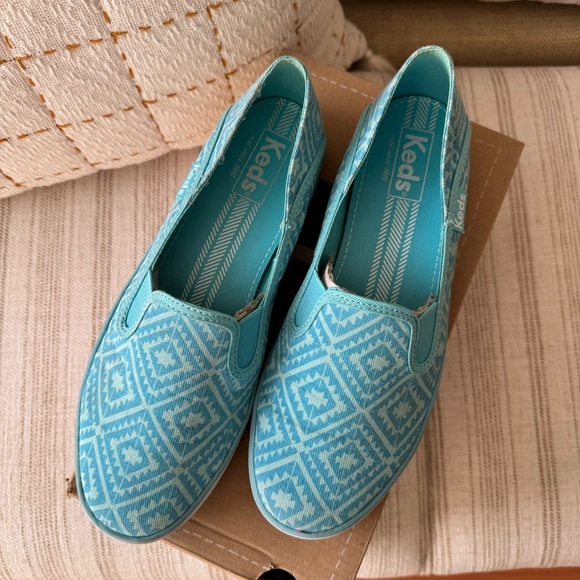 Keds Crashback Aztec Blue Size 7 - Picture 1 of 4